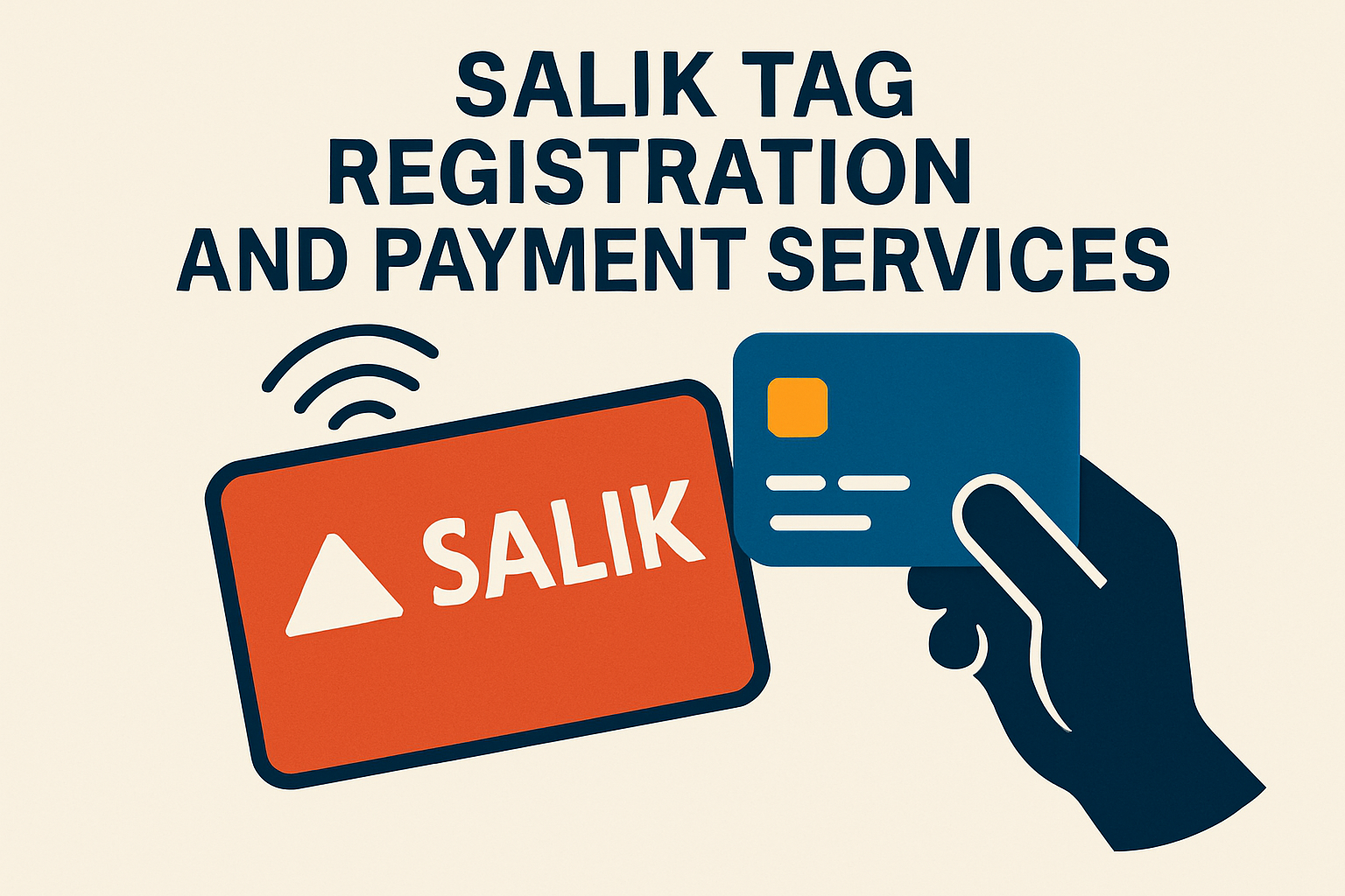 Salik tag registration and payment services