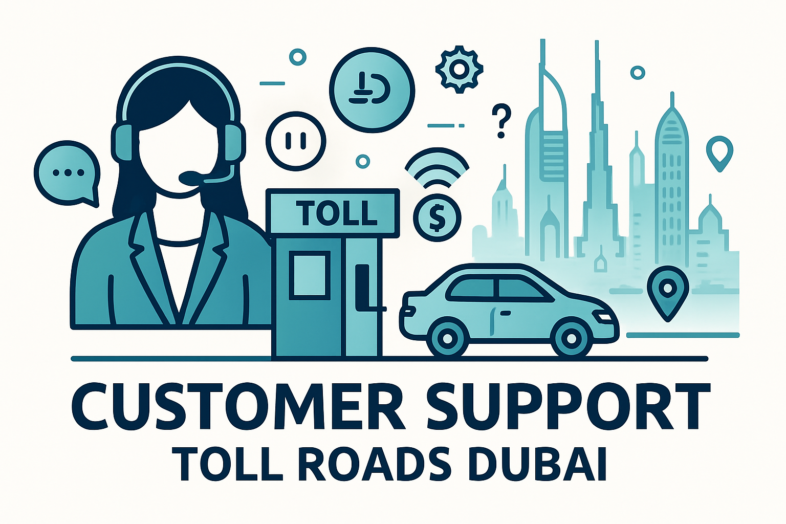 Customer Support for Toll Roads Dubai