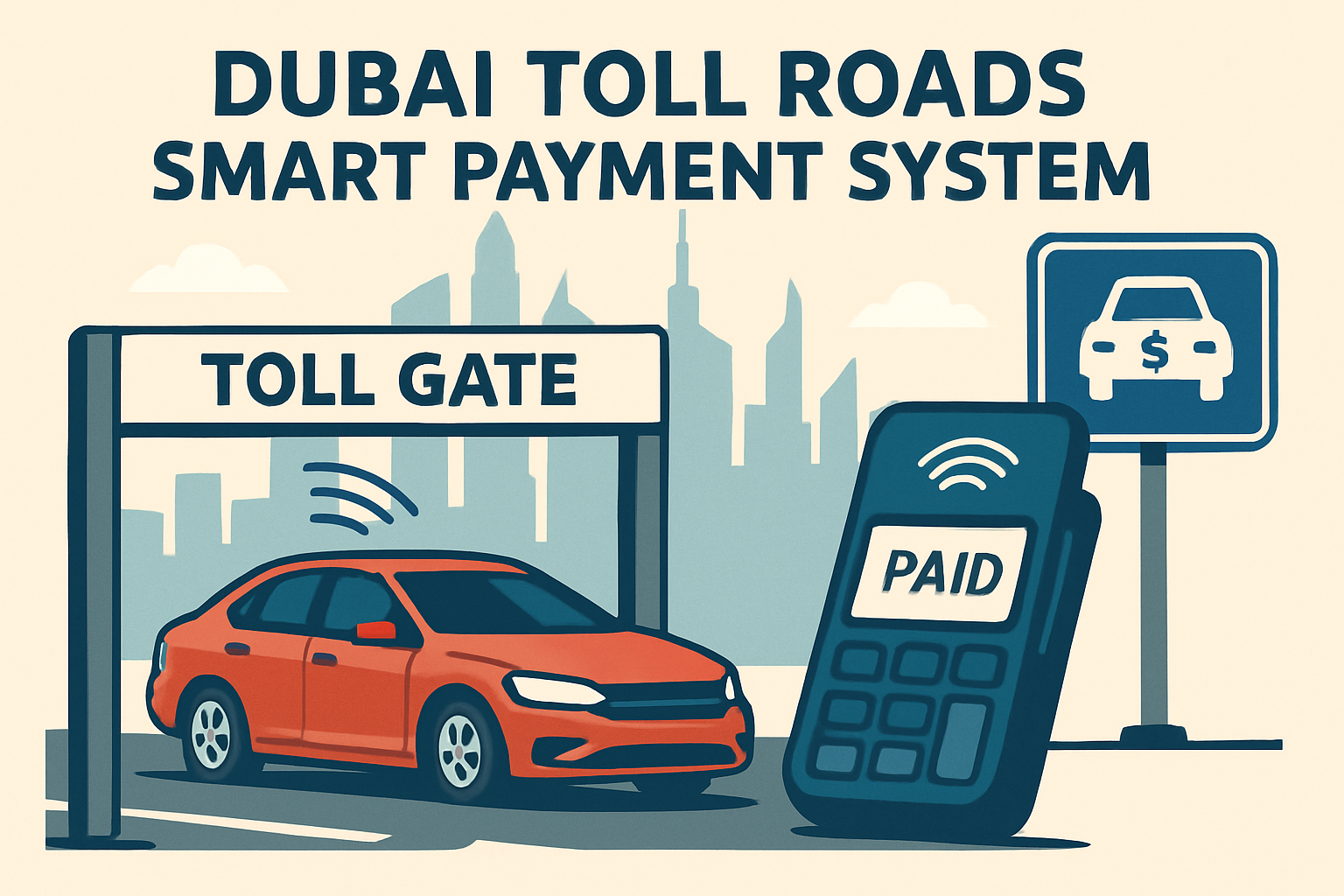 Dubai Toll Roads Smart Payment System